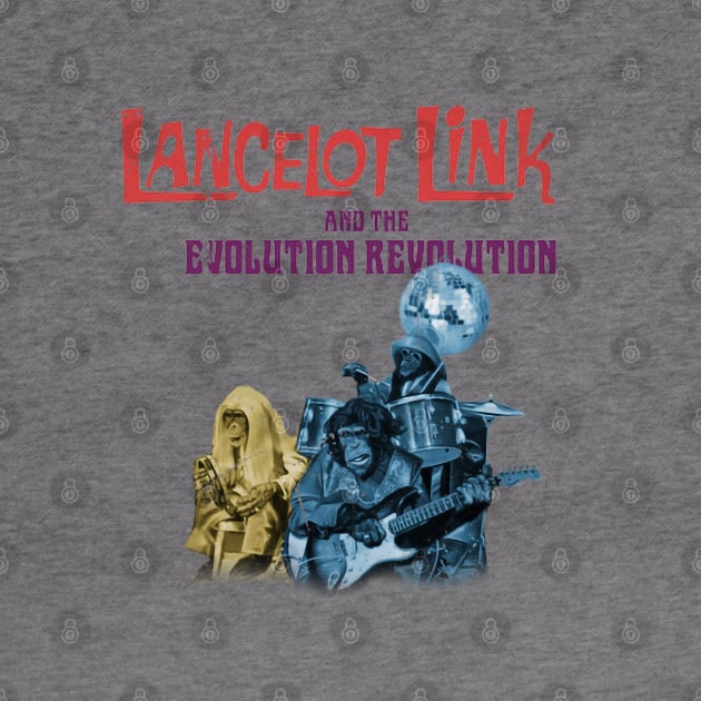 Lancelot Link and the Evolution Revolution by offsetvinylfilm